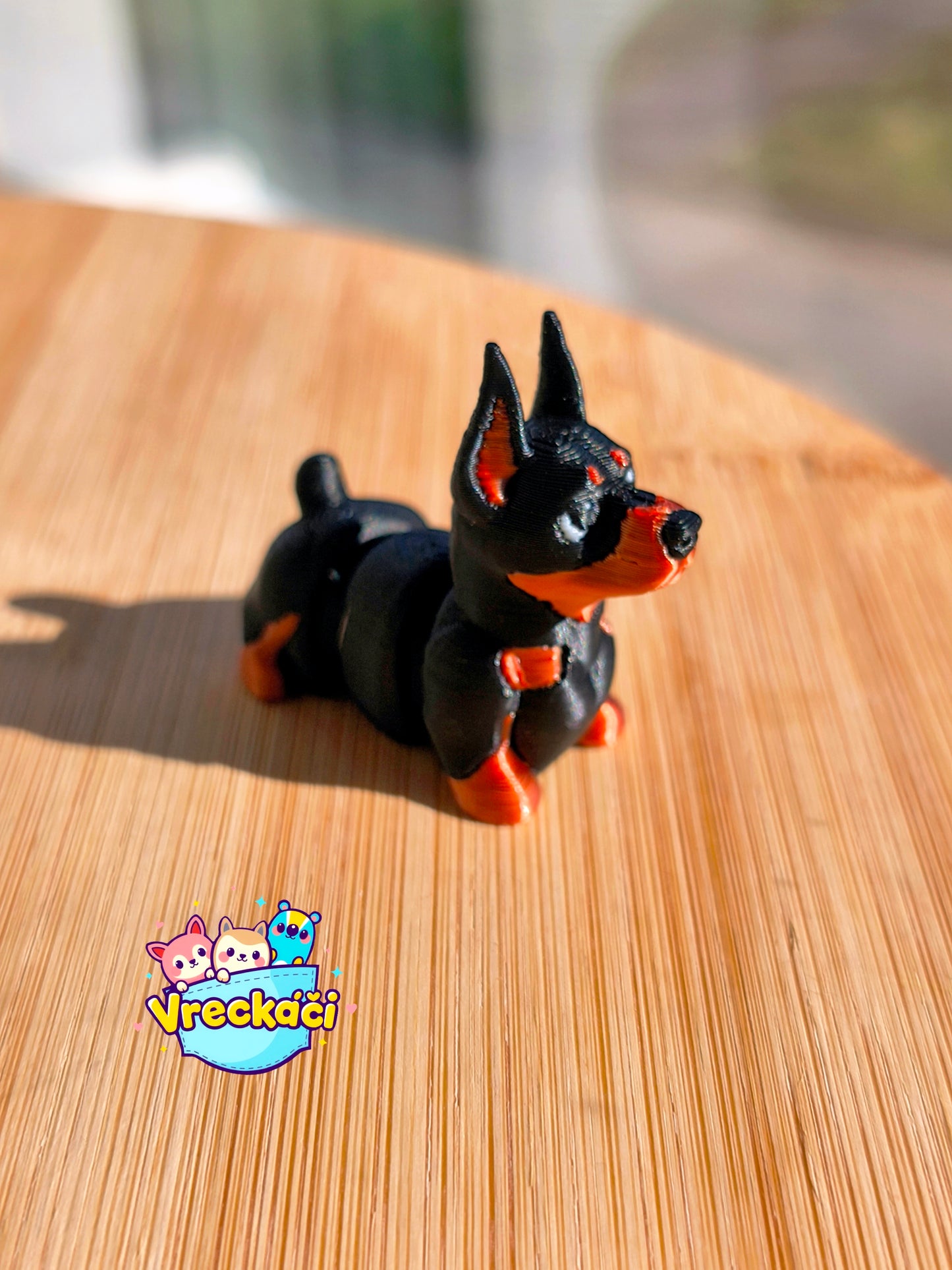 Vreckáčik Pes Doberman